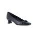 Extra Wide Width Women's Waive Pump by Easy Street® in New Navy (Size 6 1/2 WW)