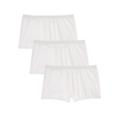 Plus Size Women's Boyshort 3-Pack by Comfort Choice in White Pack (Size 14) Underwear