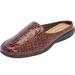 Extra Wide Width Women's The Harlyn Slip On Mule by Comfortview in Dark Berry (Size 12 WW)