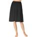Plus Size Women's 6-Panel Half Slip by Comfort Choice in Black (Size 1X)
