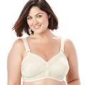 Plus Size Women's Exquisite Form® Fully® Original Support Wireless Bra #5100532 by Exquisite Form in Beige (Size 40 B)