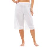 Plus Size Women's Snip-To-Fit Culotte by Comfort Choice in White (Size 3X) Full Slip