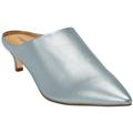 Wide Width Women's The Camden Mule by Comfortview in Silver (Size 9 1/2 W)