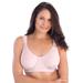 Plus Size Women's Petal Boost® Underwire Bra by Comfort Choice in Shell Pink (Size 52 B)