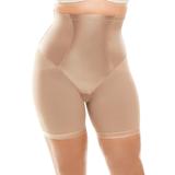 Plus Size Women's Power Shaper Firm Control Long Leg Shaper by Secret Solutions in Nude (Size 1X) Body Shaper