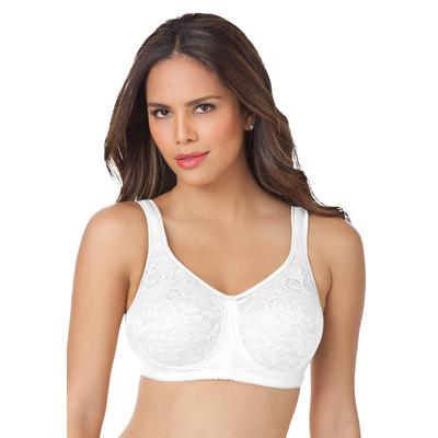 Plus Size Women's Easy Enhancer Lace Wireless Bra ...