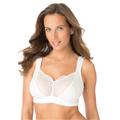 Plus Size Women's Comfort Choice® Wireless Gel Strap Bra by Comfort Choice in White (Size 46 G)