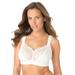 Plus Size Women's Comfort Choice® Wireless Gel Strap Bra by Comfort Choice in White (Size 46 G)