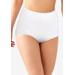 Plus Size Women's Skimp Skamp Brief Panty by Bali in White (Size 5)