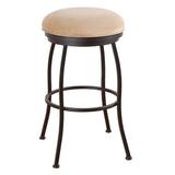 Lark Manor™ Amareona Swivel Counter, Bar & Extra Tall Stool Plastic in Red/Black | 34 H x 16.5 W x 16.5 D in | Wayfair