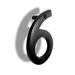 NACH 4" H Metal Floating Mount House Number Metal in Black | 4 H x 3 W x 0.4 D in | Wayfair HH-SDW4-BLK-6