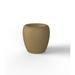 Vondom Blow Resin Pot Planter Resin/Plastic in Brown | 23.5 H x 23.5 W x 23.5 D in | Wayfair 55018R-BEIGE