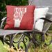 East Urban Home Indoor/Outdoor Throw Pillow Polyester/Polyfill blend in Red | 20 H x 20 W x 3 D in | Wayfair 2006069B15574EB08AC5764338ABA05A