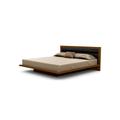 Copeland Furniture Moduluxe Solid Wood Platform Bed Wood and /Upholstered/Microfiber/Microsuede in Black | 29 H x 78 W x 90 D in | Wayfair
