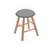 Holland Bar Stool Vanity Stool Upholstered in Red/Gray/Brown | 18 H x 15 W x 15 D in | Wayfair RC18OSNat007