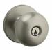 Kwikset Athens Safelock Keyed Door Knob in Gray | 7.3 H x 3.1 W in | Wayfair SK5000AS 15