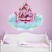 Zoomie Kids Personalized Princess Castle Wall Decal Metal in Pink/White | 36 H x 40 W in | Wayfair 8575C8614A474C5D8DE65DE3D513E6FB