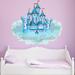 Zoomie Kids Personalized Princess Castle Wall Decal Canvas/Fabric in Blue | 27 H x 30 W in | Wayfair FD65A295ED274B199AE5D0DF913CC3A1