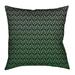 Latitude Run® Avicia Pillow Cover Polyester in Green | 16 H x 16 W in | Wayfair 24E9E10D9C6C47928DE785F2EFE00AA0