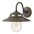 Hinkley Atwell 1 - Bulb Outdoor Barn Light Aluminum in Brown | 15.25 H x 14.5 W x 16 D in | Wayfair 1114OZ