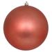 The Holiday Aisle® Holiday Décor Ball Ornament Plastic in Red | 6" H x 6" W x 6" D | Wayfair A483AABF5ABA45A3BEEA7D5A20F04BDD