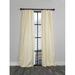 Latitude Run® Belch Ripple Solid Blackout Thermal Rod Pocket Single Curtain Panel Polyester in White/Brown | 120 H in | Wayfair