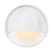 Arlmont & Co. Ashly Round Low Voltage Integrated LED Metal Deck Light Metal in White | 3 H x 3 W x 1 D in | Wayfair