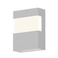 Orren Ellis Outdoor Flush Mount Metal in White | 8 H x 6 W x 3 D in | Wayfair 7F41B893576E41348E906724BED800D5