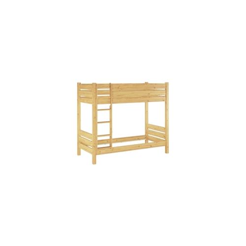 Erst-Holz Etagenbett für Erwachsene Kiefer massiv 100x200 Nische 100 Stockbett ohne Rollrost 60.16-10oR