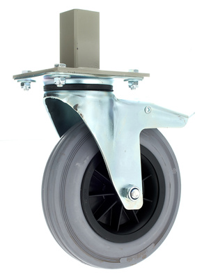 Stageworx Roller für Steckfuß mit Bremse
