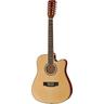 Harley Benton HBD200-12NT 12-String Westerngitarre mit Cutaway