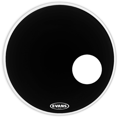 "Evans 24"" Onyx Resonant Bass Drum"