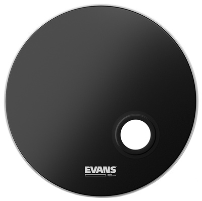 "Evans 18"" E-Mad Reso Bass Drum BK"