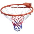 Set Canestro da Basket con Rete Arancione 45 cm - Vidaxl