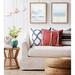 Eastern Accents Summerhouse by Barclay Butera Square Pillow Cover & Insert Polyester/Polyfill | 20 H x 20 W x 6 D in | Wayfair 7BT-BB-DEC-197