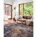 Gray 31 x 0.21 in Area Rug - World Menagerie Leonara Power Loom Area Rug Polypropylene | 31 W x 0.21 D in | Wayfair