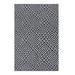 Black/White 96 x 0.25 in Area Rug - LOOMY Wowza Geometric Handmade Handwoven Indoor/Outdoor Area Rug Polyester | 96 W x 0.25 D in | Wayfair