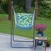 Breakwater Bay Mccurry Chair Hammock Stand Polyester in Green | 64 H x 36 W x 45 D in | Wayfair 506D2564BBBC4931AF3099777D5A4E6A