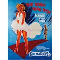 Pasmao Genérico Marilyn Monroe the Seven Year Itch Bild auf Leinwand 50 x 70 cm