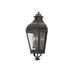 Kalco Winchester Outdoor Aged Iron 2 - Bulb 20" H Outdoor Wall Lantern Aluminum/Metal in Gray | 20 H x 8 W x 5.5 D in | Wayfair 403320AI