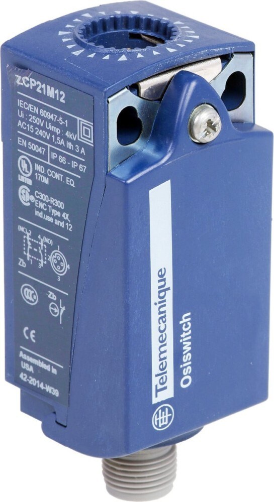 Telemechanique Sensors Hilfsschaltergehäuse ZCP21M12 Image