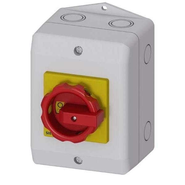 Siemens Dig.Industr. Haupt-/Not-Aus-Schalter 3LD2064-0TB53 3LD20640TB53 Image