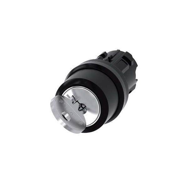 Siemens Dig.Industr. Schlüsselschalter RONIS 3SU1000-4BC01-0AA0 Image