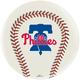 Philadelphia Phillies Undrilled Bowling Ball