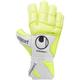 UHLSPORT Equipment - Torwarthandschuhe Pure Alliance Supersoft Handschuh, Größe 11 in Weiß/Neongelb/Schwarz