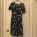 Lularoe Dresses | Amelia Dress With Pockets | Color: Blue | Size: L