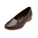 Blair Women's Classique® “Sophia” Comfort Slip-Ons - Brown - 8.5 - Medium