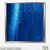 Ivy Bronx Psalm 119:105 Our Light by Mark Lawrence - Print Plastic/Acrylic in Blue | 31.5 H x 31.5 W x 1 D in | Wayfair