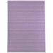 White 36 x 24 x 0.08 in Area Rug - Ebern Designs Aldyth Geometric Purple Area Rug Polyester | 36 H x 24 W x 0.08 D in | Wayfair