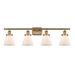 Innovations Lighting Bruno Marashlian Small Cone 36 Inch 4 Light Bath Vanity Light - 916-4W-BB-G61